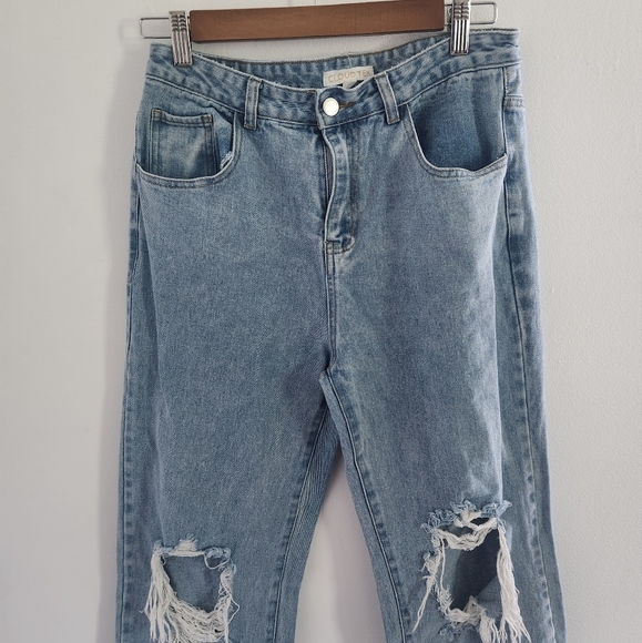 Cloud Ten Distressed Jeans Size Medium - Picture 4 of 5